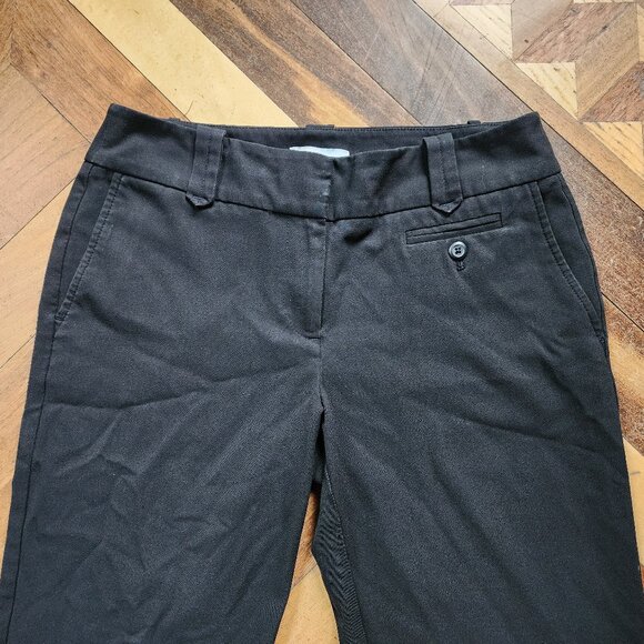 LOFT Low Rise Black Boot Cut Pants Size 4 - Picture 7 of 12